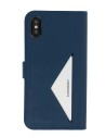 Mobiparts Classic Wallet Case Apple iPhone X XS Blue
