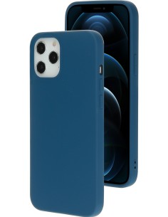 Mobiparts Silicone Cover Apple iPhone 12 Pro Max Blueberry Blue