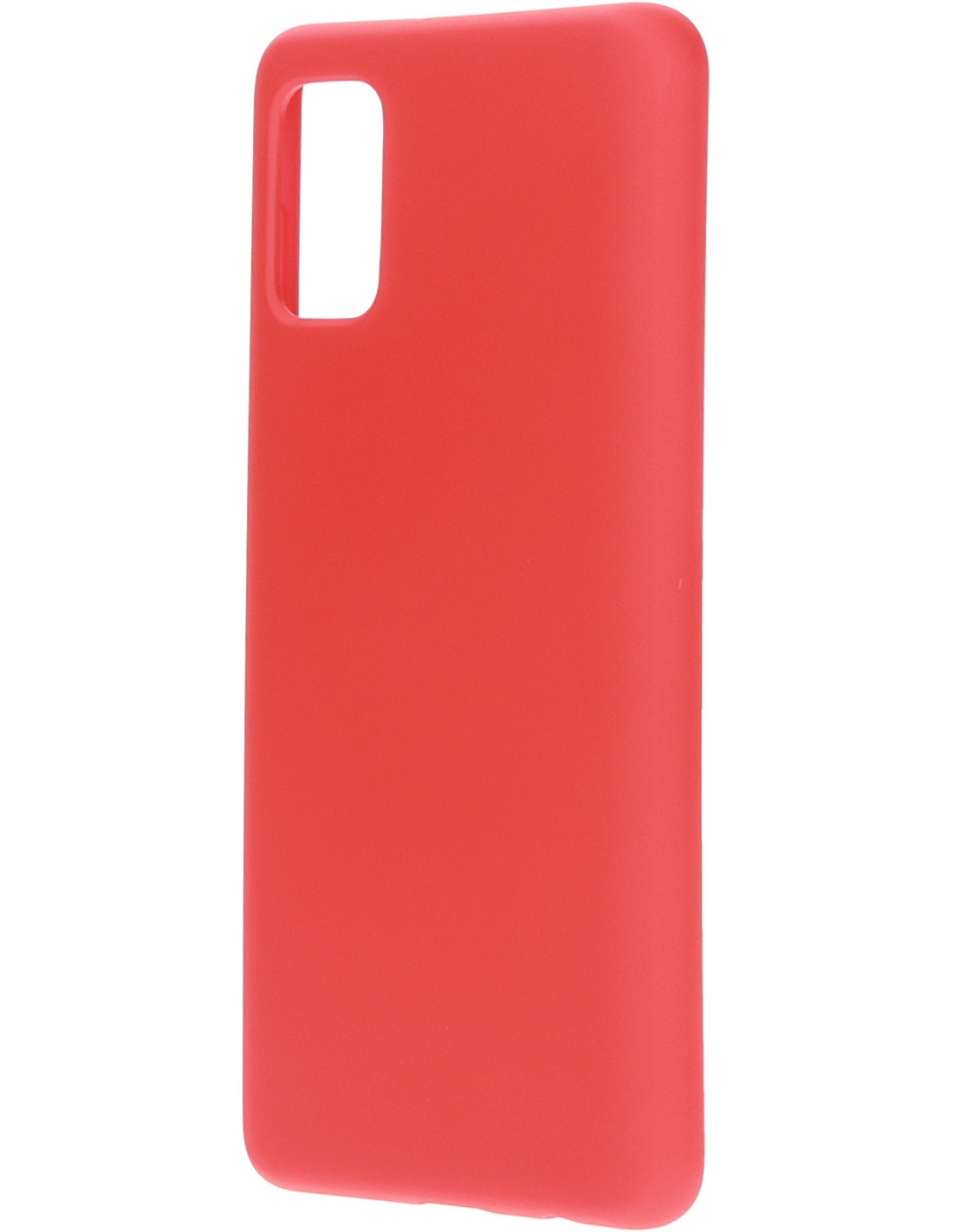 Mobiparts Silicone Cover Samsung Galaxy A41 (2020) Scarlet Red