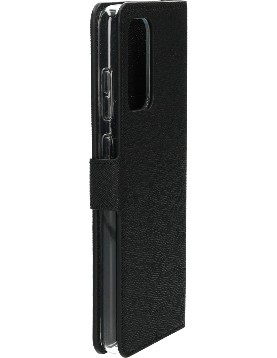 Mobiparts Saffiano Wallet Case Samsung Galaxy A72 (2021) 4G 5G Black