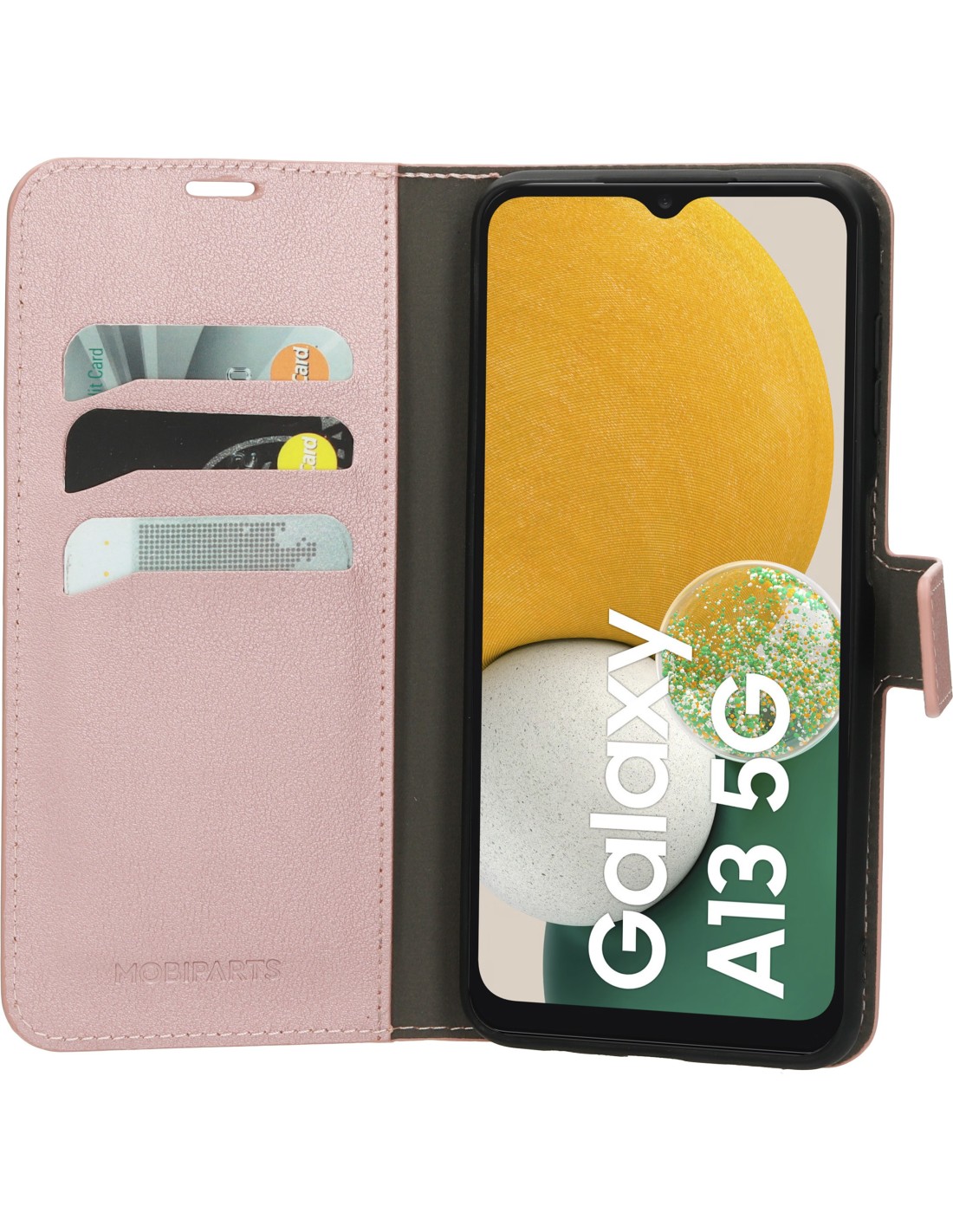 Mobiparts Classic Wallet Case Samsung Galaxy A13 5G A04s (2022) Pink