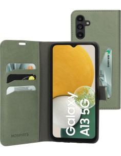Mobiparts Classic Wallet Case Samsung Galaxy A13 5G A04s (2022) Stone Green