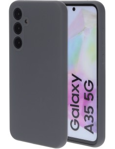 Mobiparts Silicone Cover Samsung Galaxy A35 Urban Grey