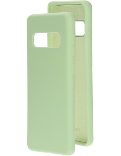 Mobiparts Silicone Cover Samsung Galaxy S10 Pistache Green