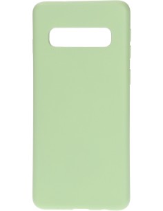 Mobiparts Silicone Cover Samsung Galaxy S10 Pistache Green 2