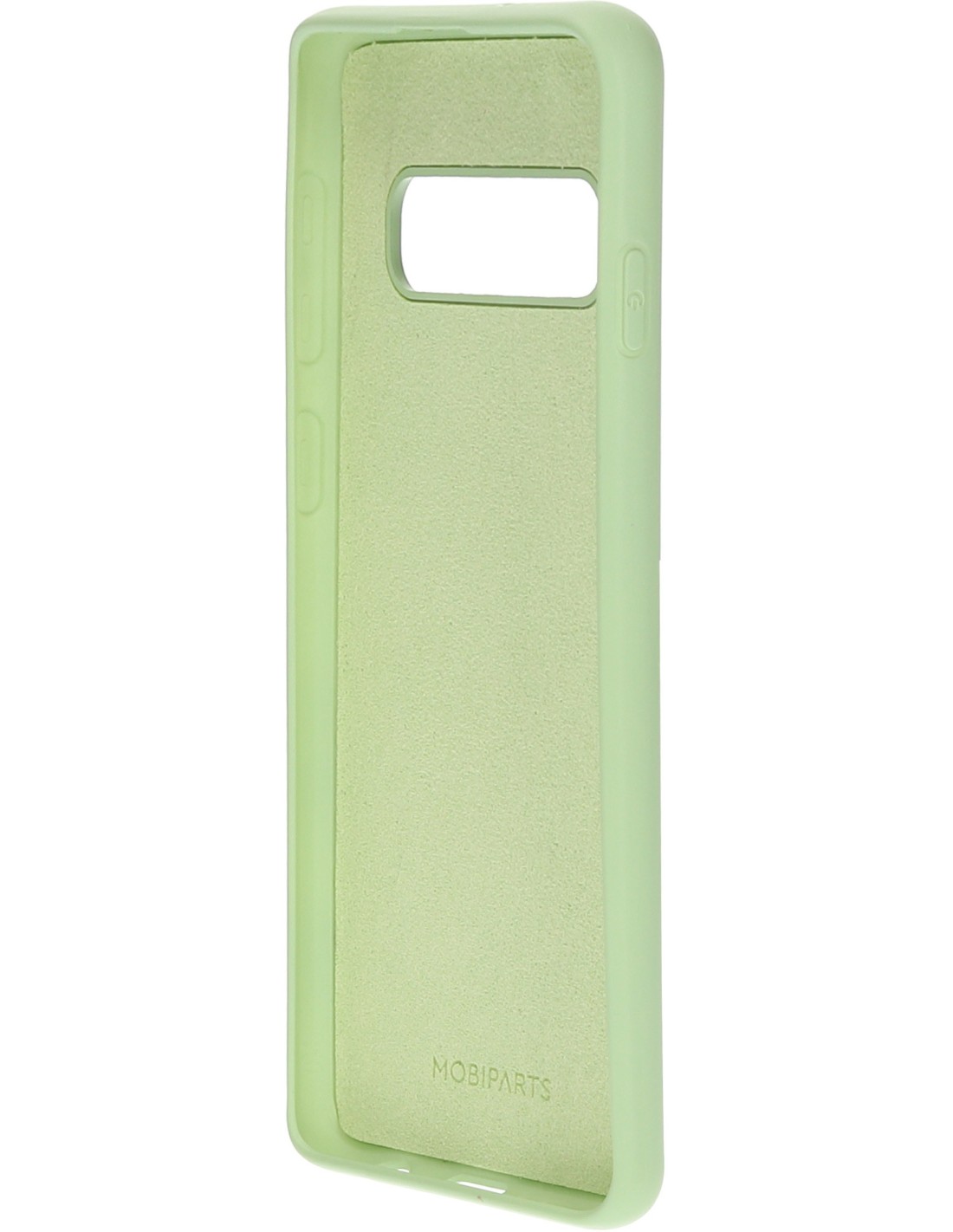 Mobiparts Silicone Cover Samsung Galaxy S10 Pistache Green