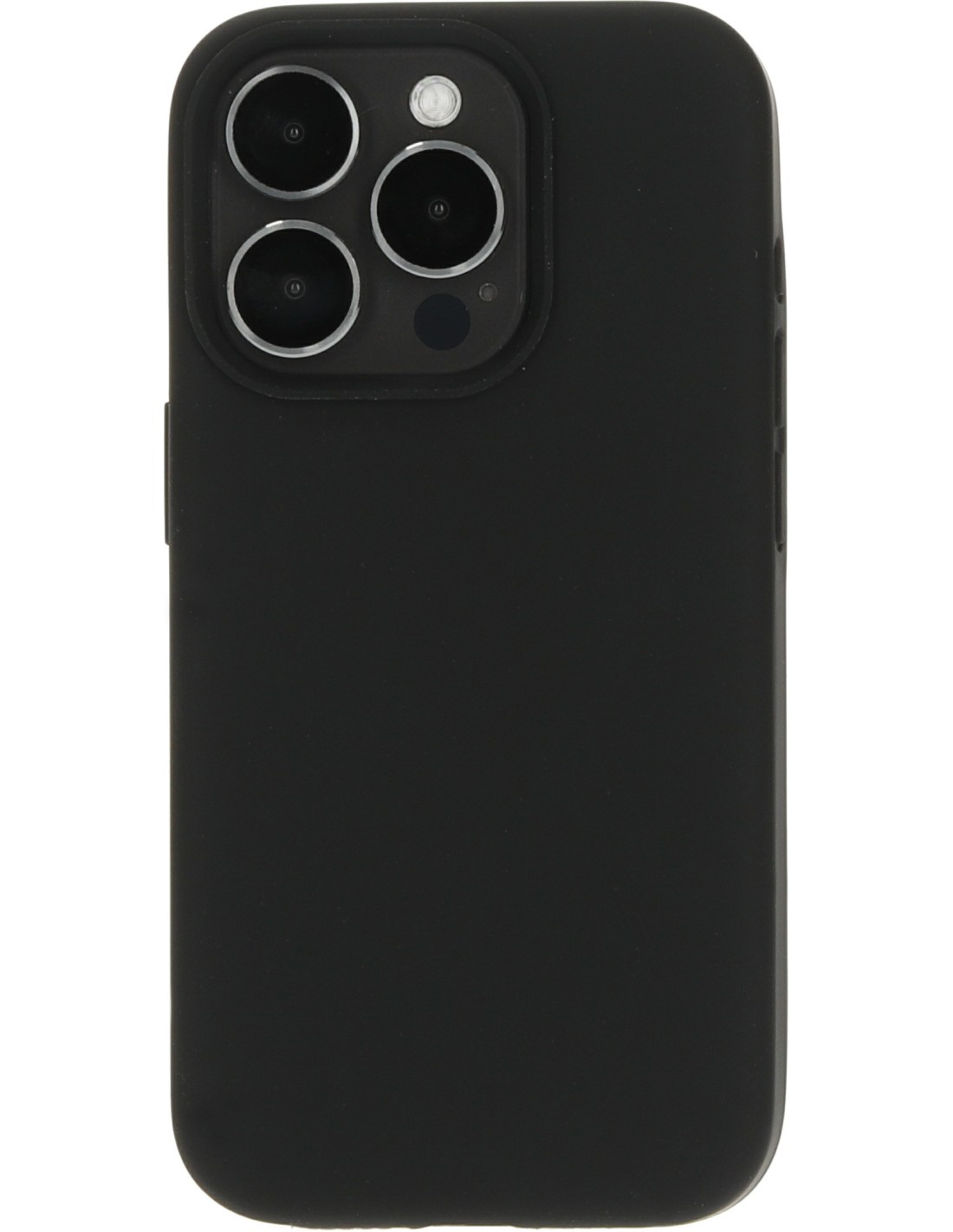 Mobiparts Silicone  Cover Apple iPhone 15 Pro Black (Magsafe Compatible)