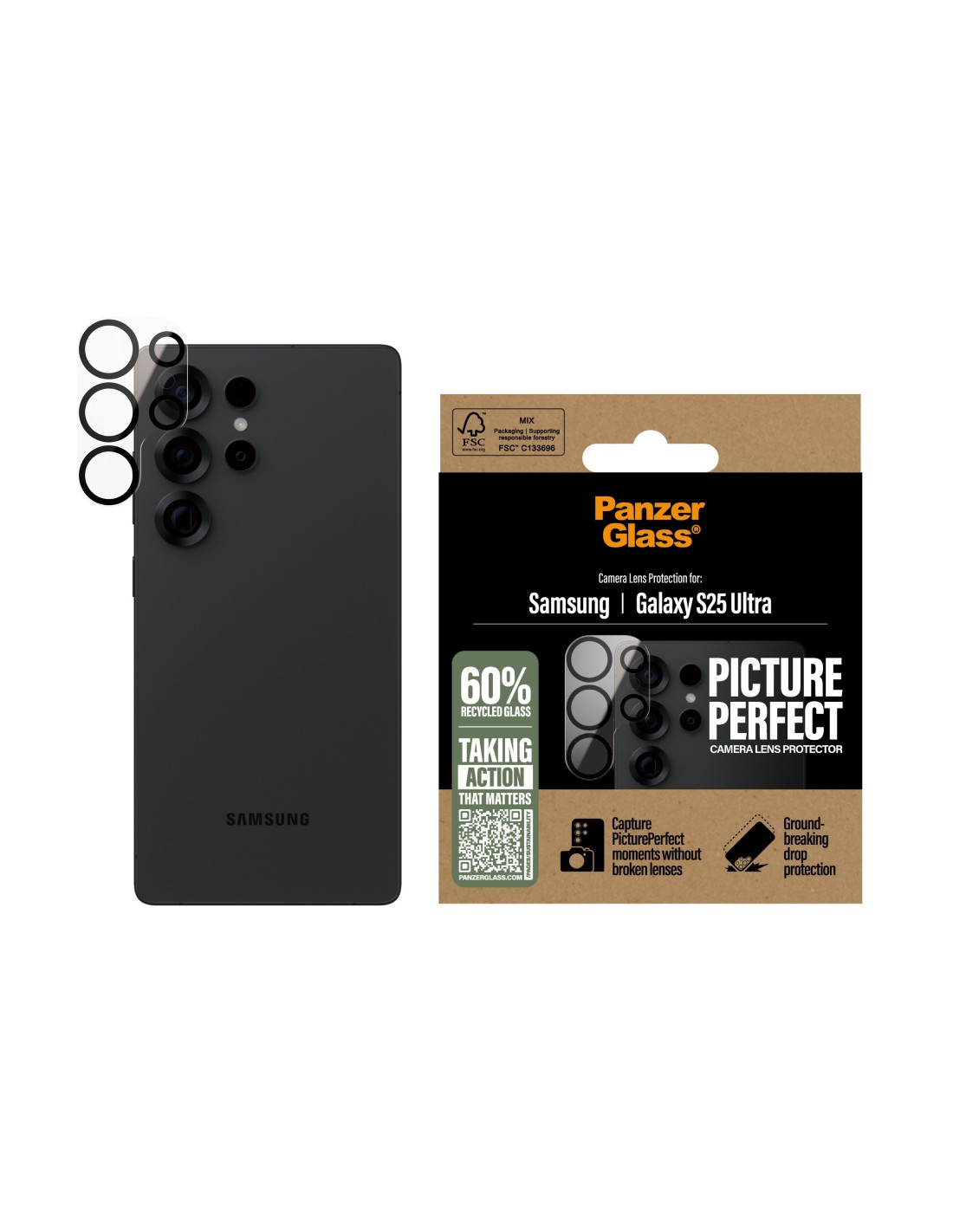 PanzerGlass PicturePerfect Plate Samsung Galaxy S25 Ultra