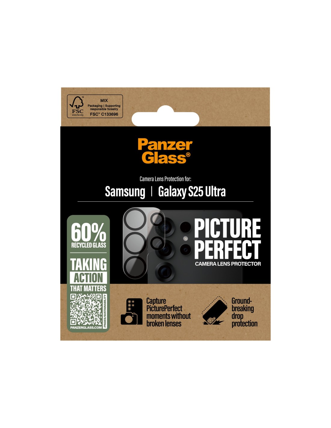 PanzerGlass PicturePerfect Plate Samsung Galaxy S25 Ultra