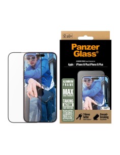 Panzerglass Apple iPhone 16 Plus 15 Plus - Ultra-Wide Fit with Aluminum Frame 2