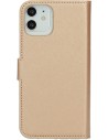 Mobiparts Saffiano Wallet Case Apple iPhone 12 12 Pro Copper