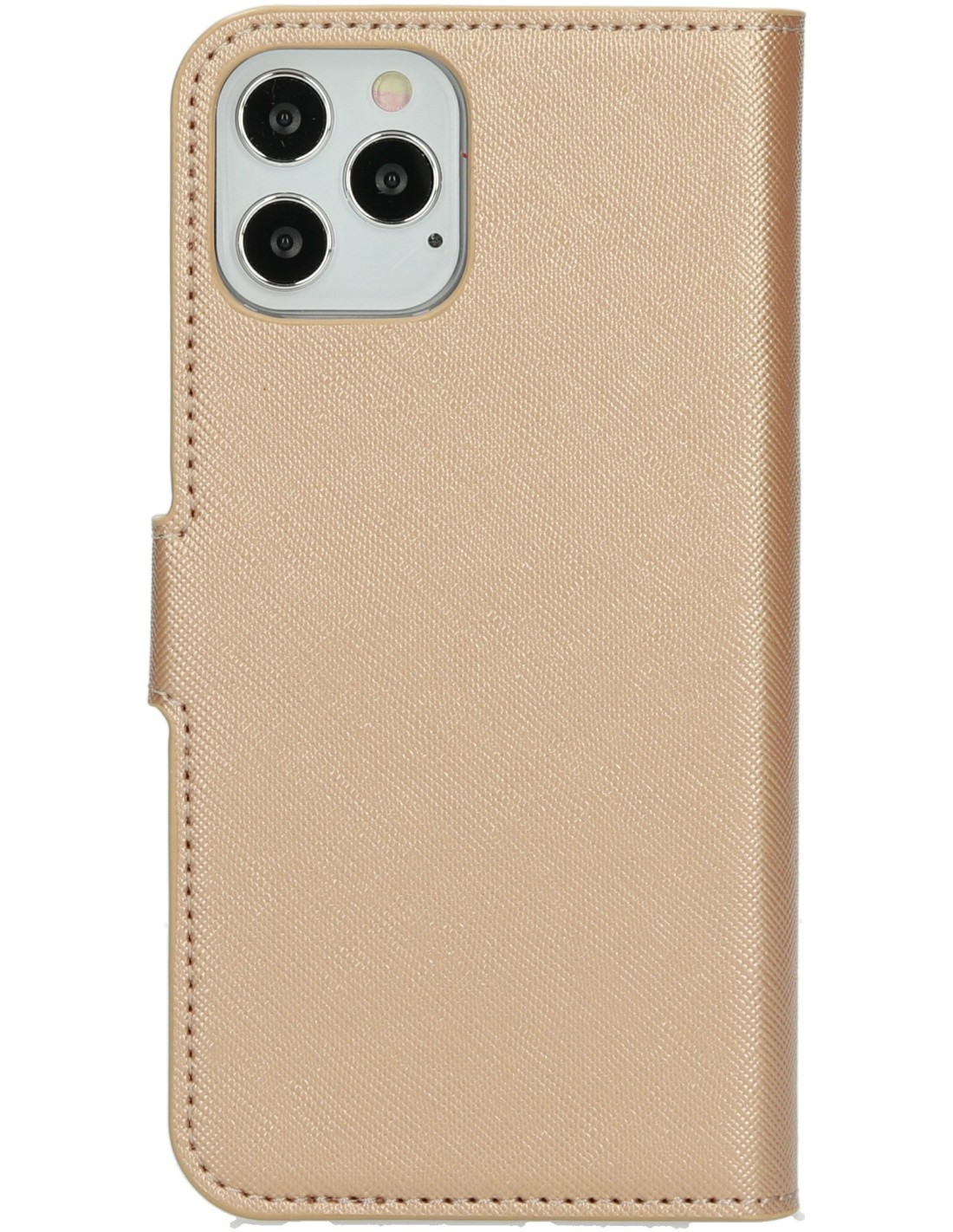 Mobiparts Saffiano Wallet Case Apple iPhone 12 12 Pro Copper