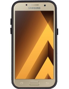 Mobiparts Rugged Tough Grip Case Samsung Galaxy A3 (2017) Black (Bulk) 2