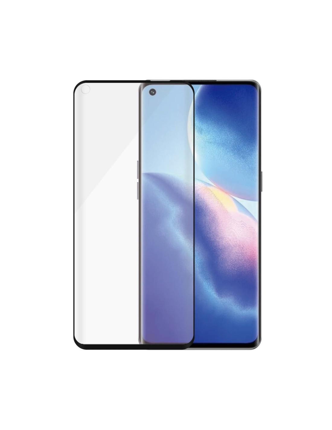 PanzerGlass Oppo Reno 5 Pro Pro Plus 5G Find X3 Neo Black CF Super+ Glass AB