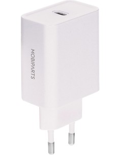 Mobiparts Wall Charger USB-C 30w White (with PD)