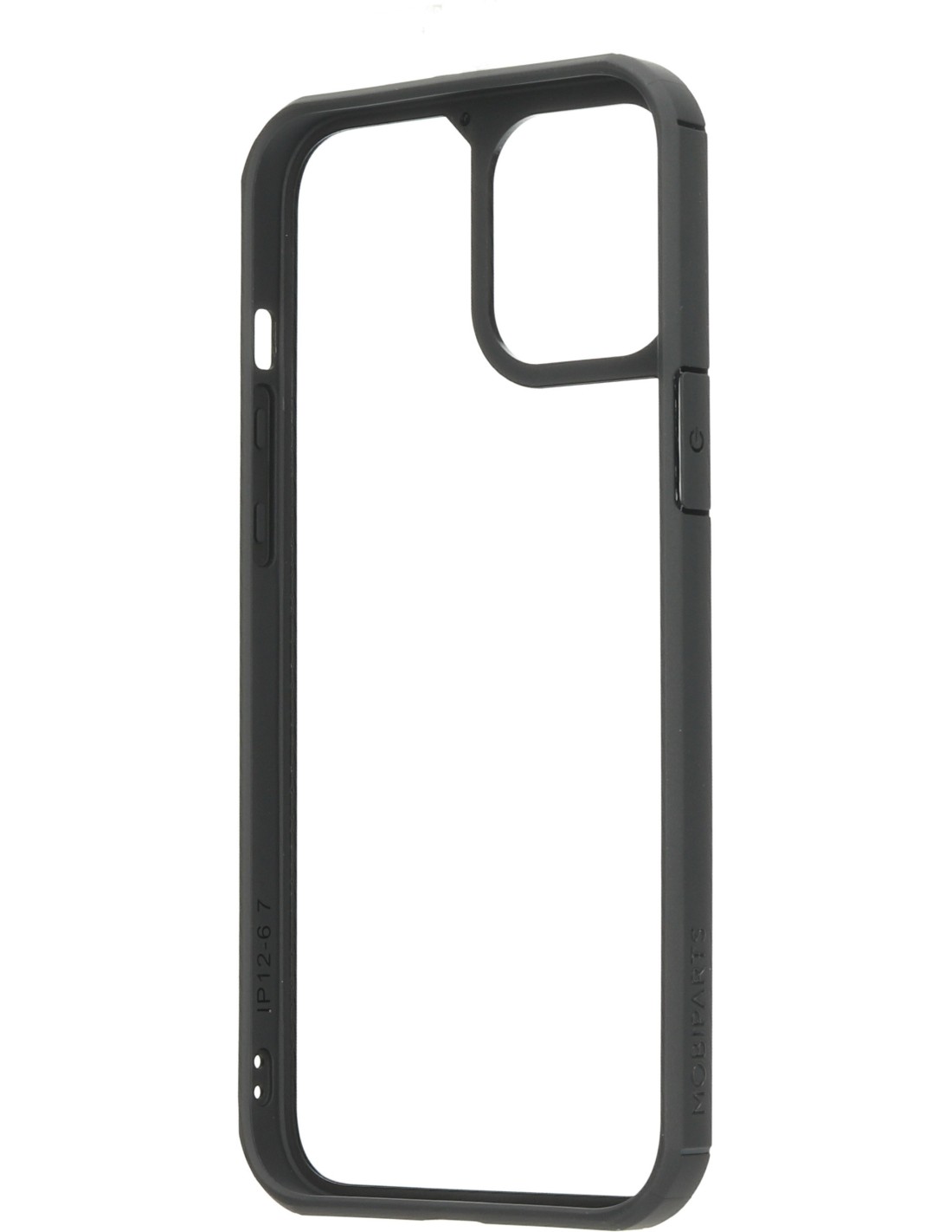 Mobiparts Rugged Clear Case Apple iPhone 12 Pro Max Black