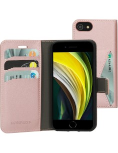 Mobiparts Classic Wallet Case Apple iPhone 7 8 SE (2020 2022) Pink