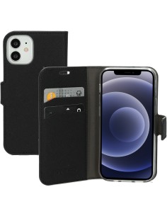 Mobiparts Saffiano Wallet Case Apple iPhone 12 Mini Black
