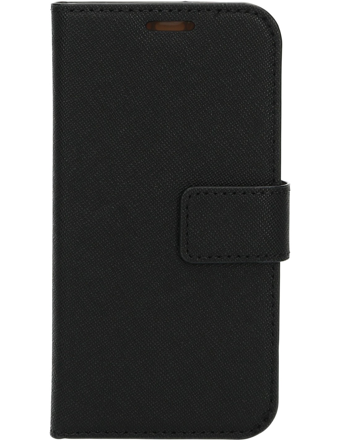 Mobiparts Saffiano Wallet Case Apple iPhone 12 Mini Black