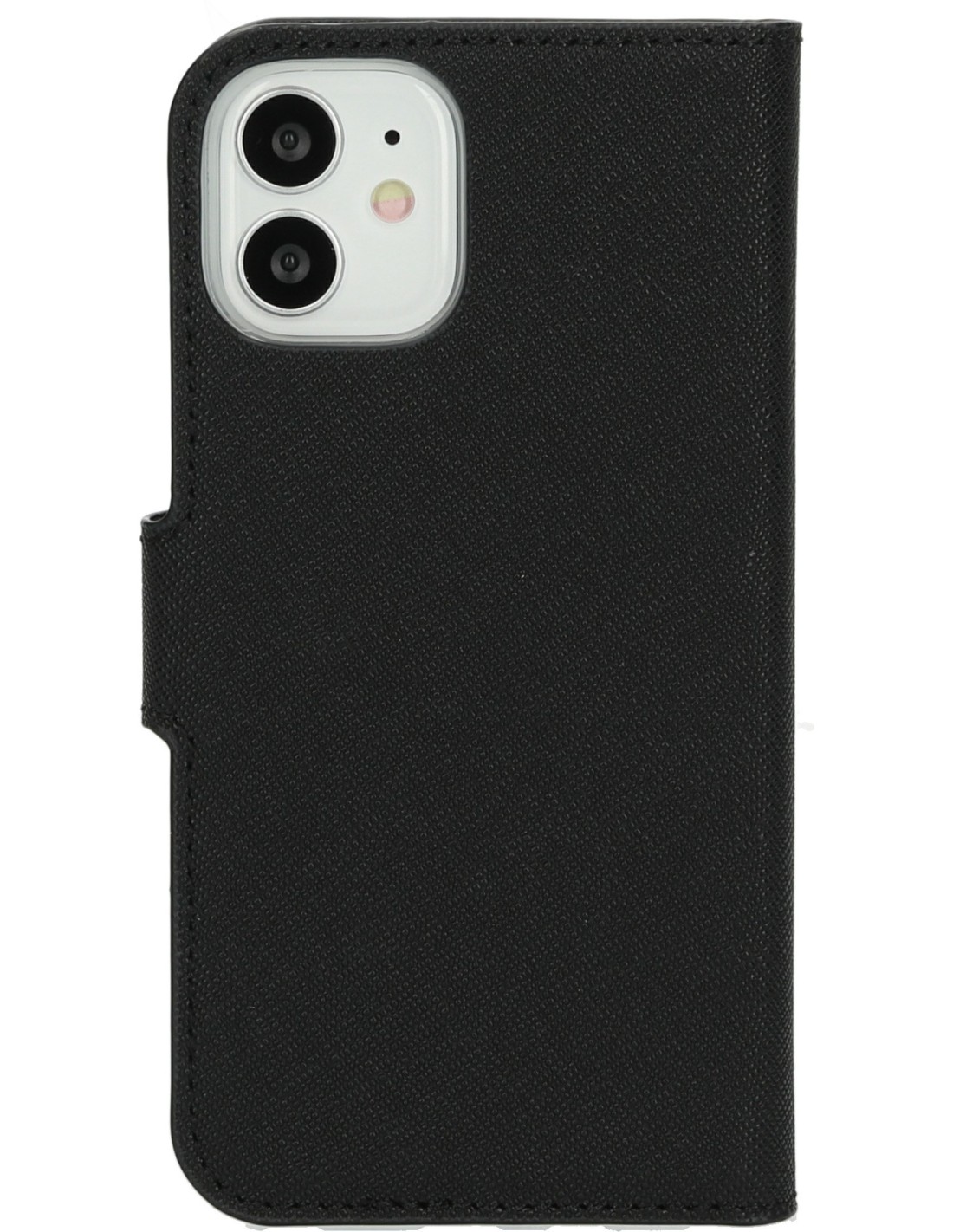 Mobiparts Saffiano Wallet Case Apple iPhone 12 Mini Black