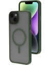 Mobiparts Hardcover Apple iPhone 14 Plus Satin Green (Magsafe Compatible)