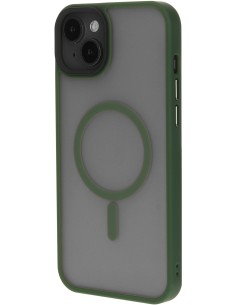 Mobiparts Hardcover Apple iPhone 14 Plus Satin Green (Magsafe Compatible) 2