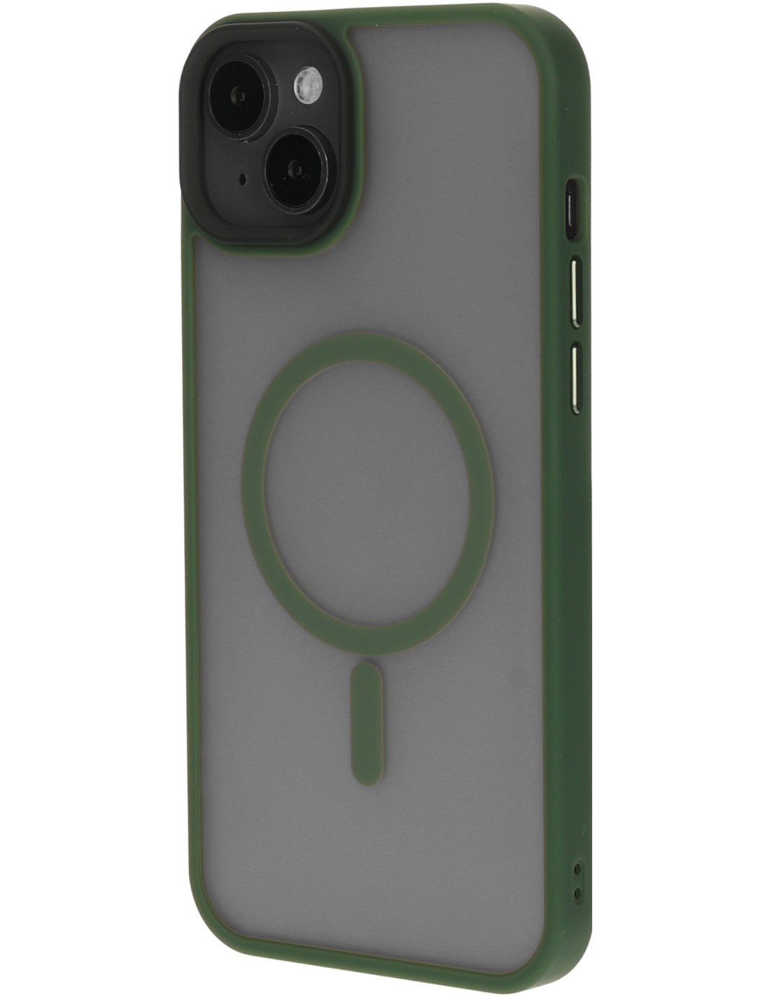 Mobiparts Hardcover Apple iPhone 14 Plus Satin Green (Magsafe Compatible)