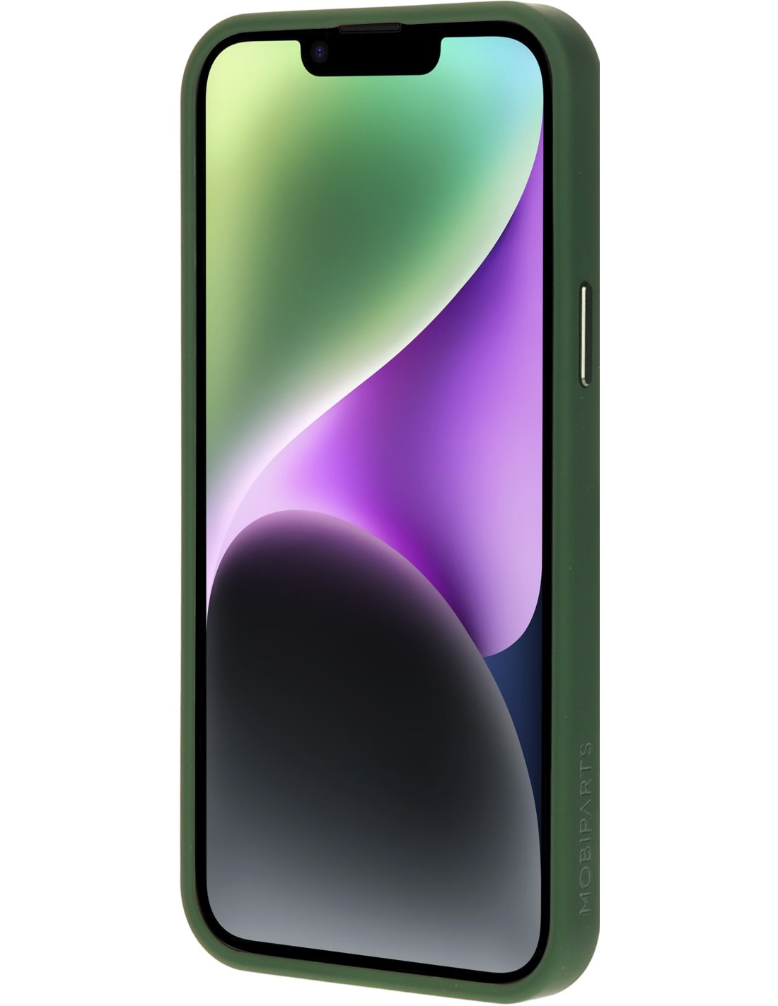 Mobiparts Hardcover Apple iPhone 14 Plus Satin Green (Magsafe Compatible)
