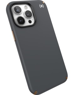 Speck Presidio2 Pro + MS Apple iPhone 15 Pro Max Charcoal Grey -  with Microban