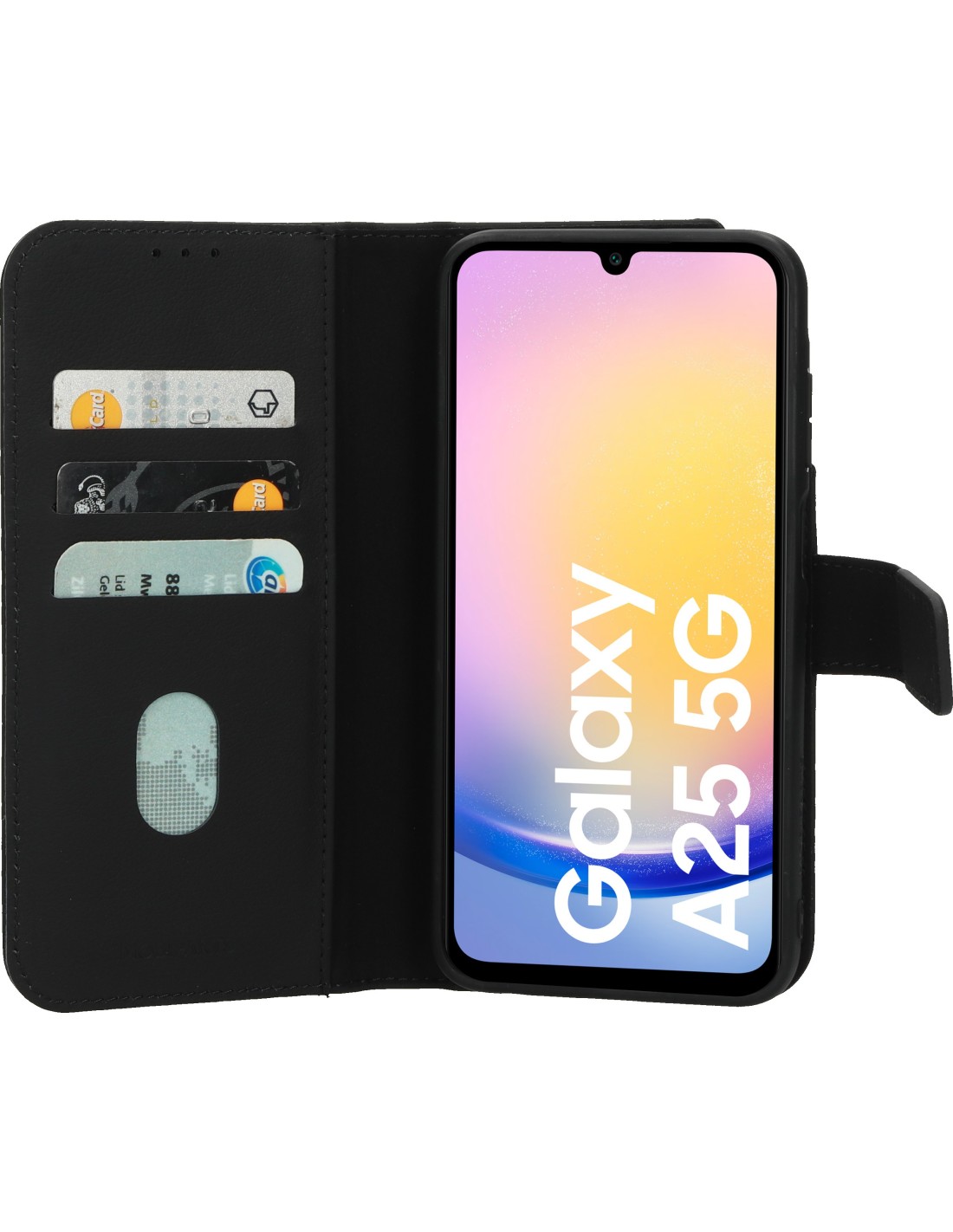 Mobiparts Leather 2 in 1 Wallet Case Samsung Galaxy A25 Black