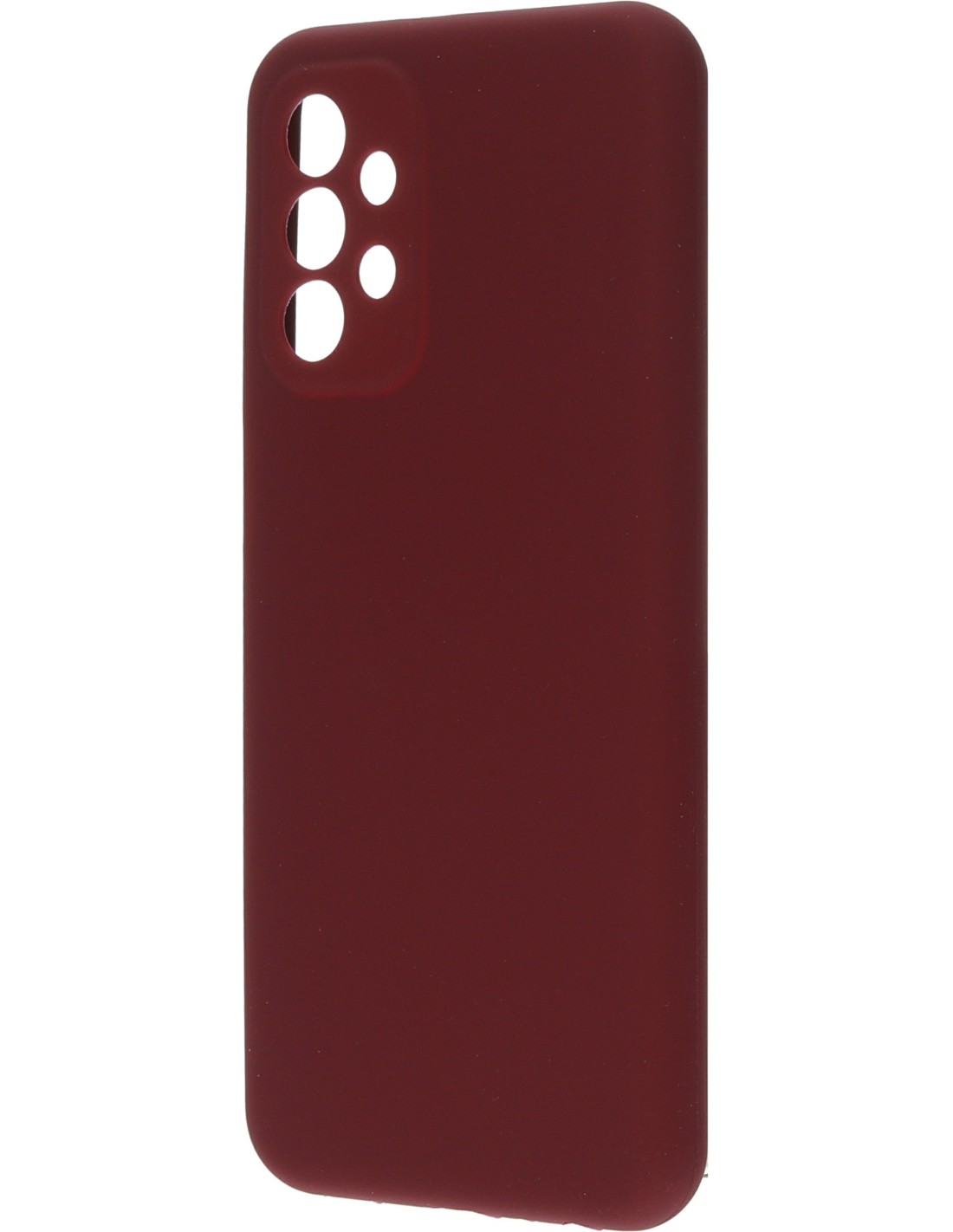 Mobiparts Silicone Cover Samsung Galaxy A23 5G (2022) Plum Red
