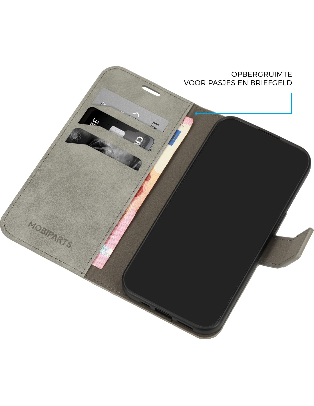 Mobiparts Classic Wallet Case Samsung Galaxy A15 Granite Grey