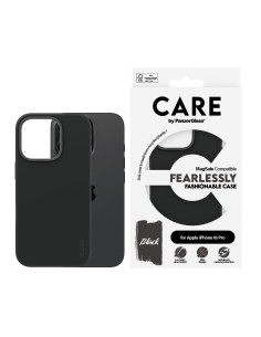 CARE by PanzerGlass Fashionable Case Black w. MagSafe iPhone 16 Pro 2