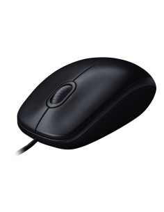 Logitech M90 | Ambidextrous Bedrade Muis | USB-A | 1000 DPI | Zwart