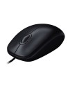 Logitech M90 | Ambidextrous Bedrade Muis | USB-A | 1000 DPI | Zwart