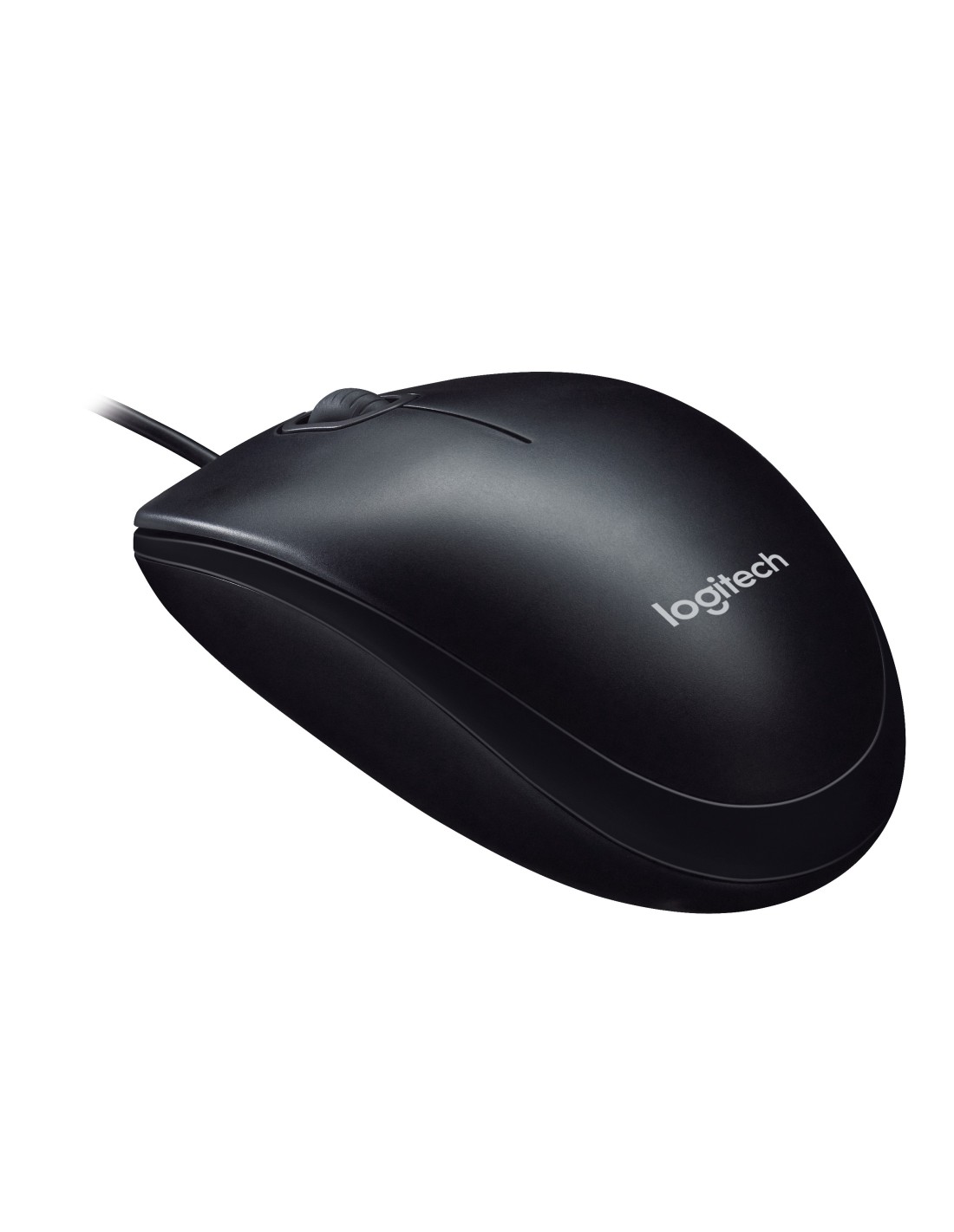Logitech M90 | Ambidextrous Bedrade Muis | USB-A | 1000 DPI | Zwart
