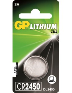 GP Lithium CR2450 Knoopcel Batterij (1-pack)