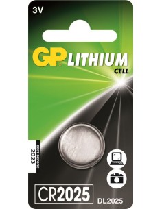 GP Lithium CR2025 Knoopcel Batterij (1-pack)