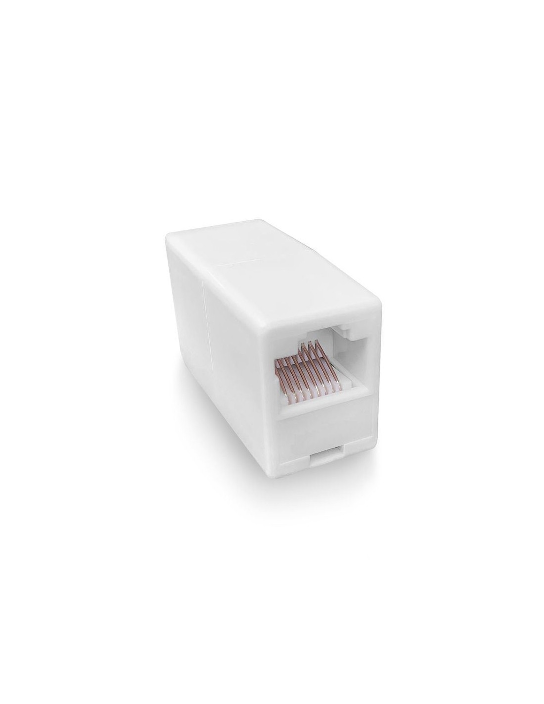 ACT AC4105 tussenstuk voor kabels RJ-45 Wit