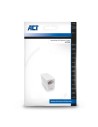 ACT AC4105 tussenstuk voor kabels RJ-45 Wit