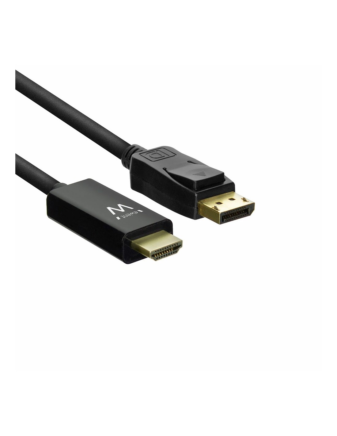 Ewent EW9868 video kabel adapter 1,8 m DisplayPort HDMI Type A (Standaard) Zwart