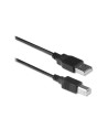 Ewent EW9621 USB-kabel 3 m USB 2.0 USB A USB B Zwart