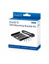 Ewent EW7007 drive bay panel 8,89 cm (3.5") Zwart