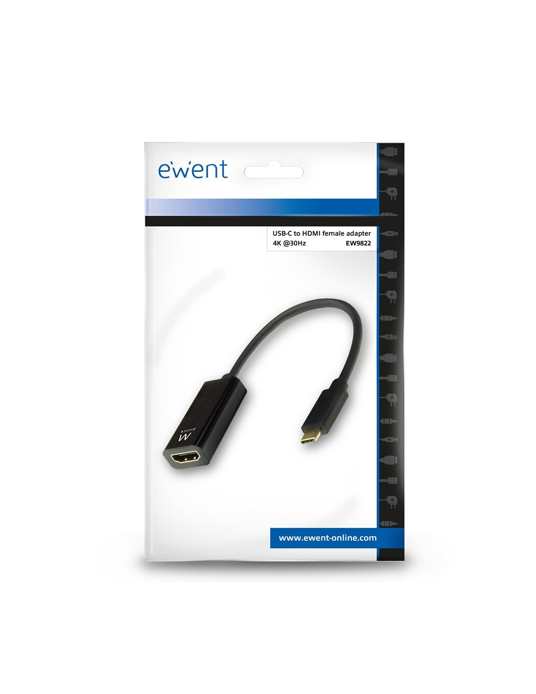 EWENT Converter Type-C - HDMI femal 0.15