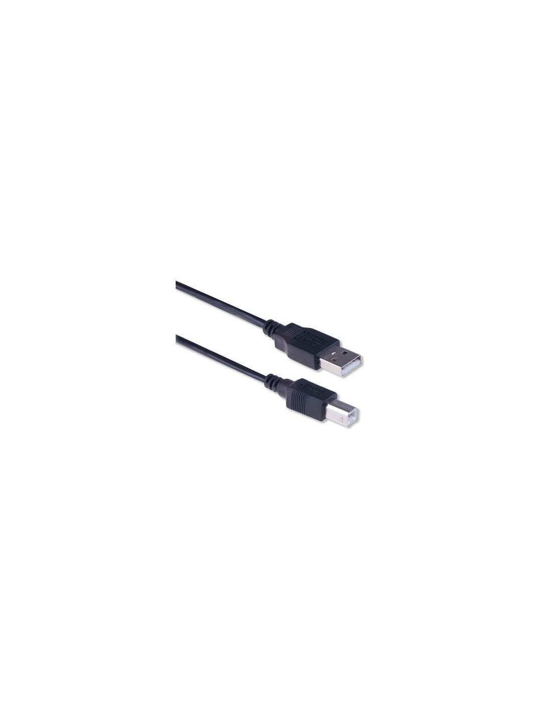 Ewent EW9625 USB-kabel 1 m USB 2.0 USB A USB B Zwart