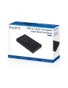 Ewent EW7040 behuizing voor opslagstations HDD- SSD-behuizing Zwart 2.5"