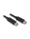 Ewent EW9640 USB-kabel 1 m 3.2 Gen 2 (3.1 Gen 2) USB C Zwart