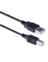 Ewent EW9626 USB-kabel 5 m USB 2.0 USB A USB B Zwart
