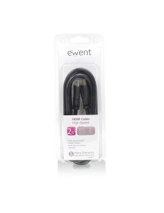 Ewent EW9871 HDMI kabel 2,5 m HDMI Type A (Standaard) Zwart