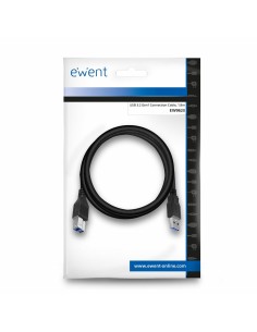 Ewent EW9623 USB-kabel 1,8 m USB 3.2 Gen 1 (3.1 Gen 1) USB A USB B Zwart 2
